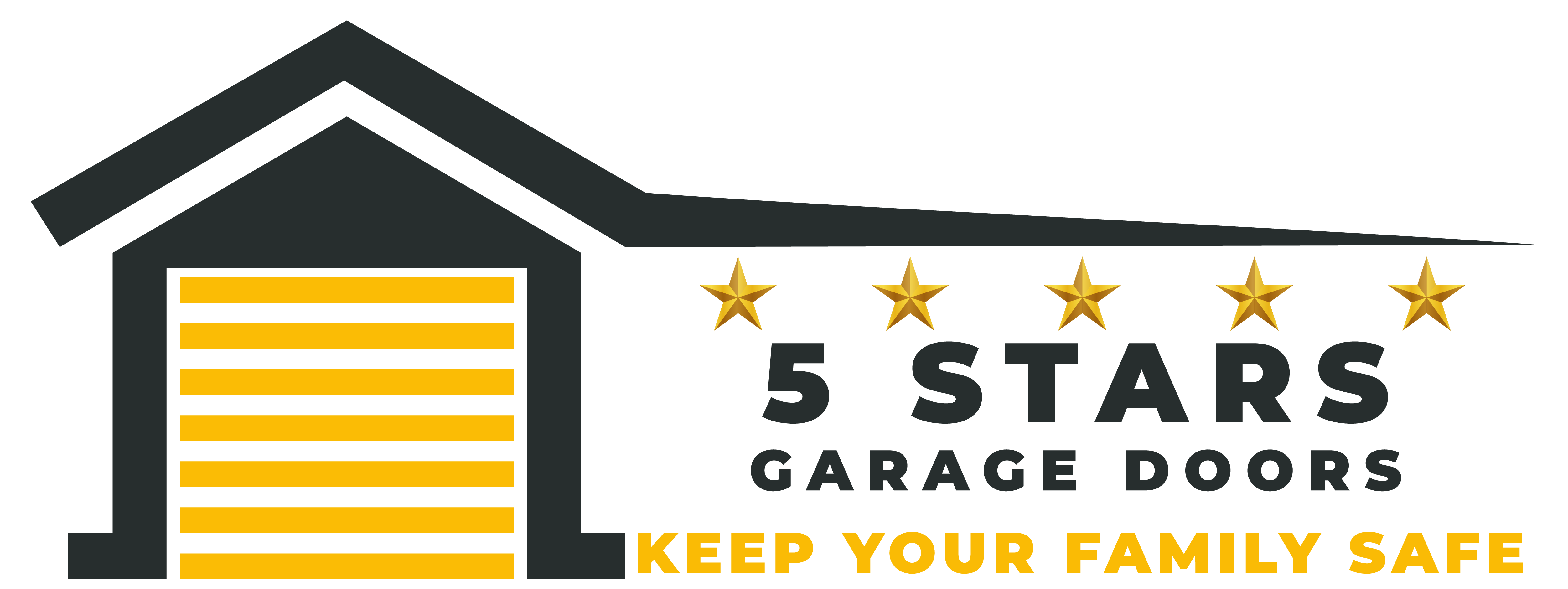 5 Stars Garage Doors logo